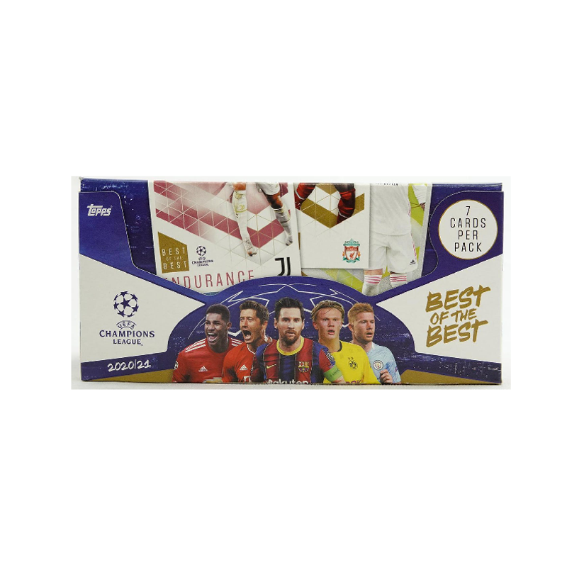 2020/21 Topps Best of the Best UEFA Champions League Soccer Hobby Box (European Exclusive!)