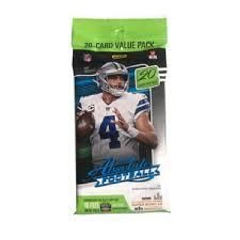 2020 Panini Absolute Football Pack (10 cards)