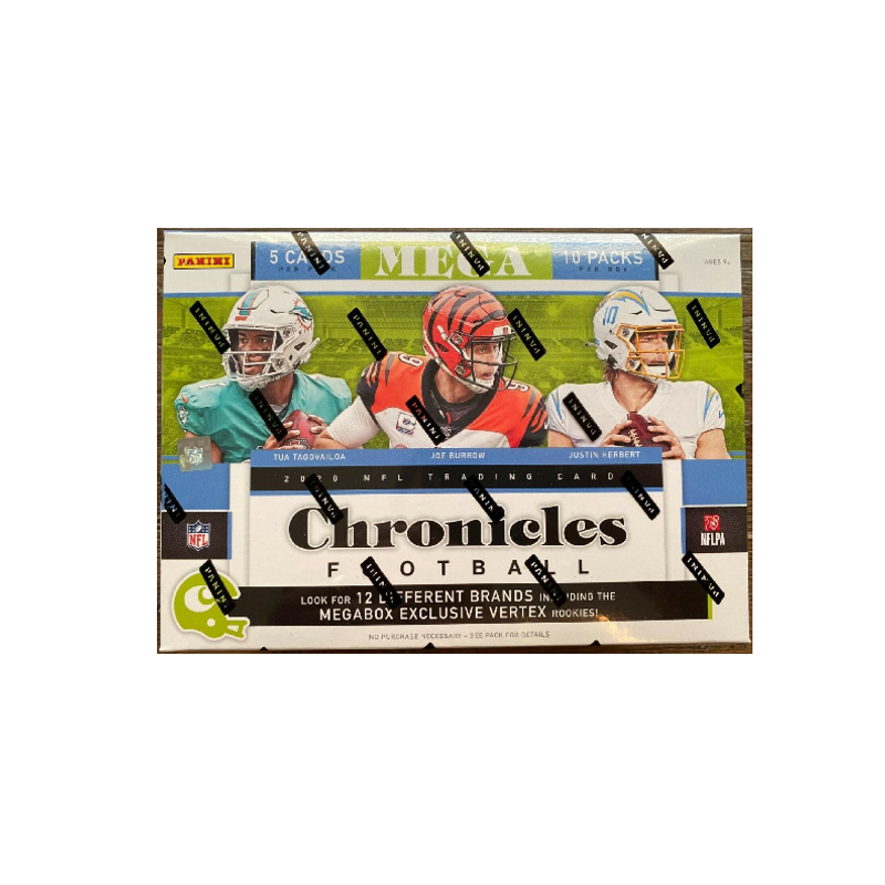 2020 Panini Chronicles Football Mega Box (Vertex Rookies)