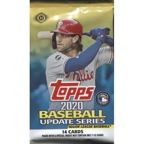 Verified 2020 Topps Baseball Update Series Booster Pack 14 Cards By