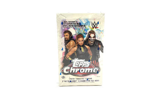 Verified 2020 Topps WWE Chrome Wrestling Hobby Box by Topps Cards Whatnot