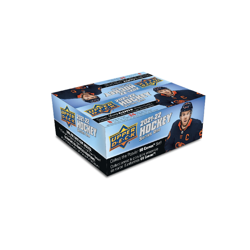 2021/22 Upper Deck Series 1 Hockey Retail 24-Pack Box