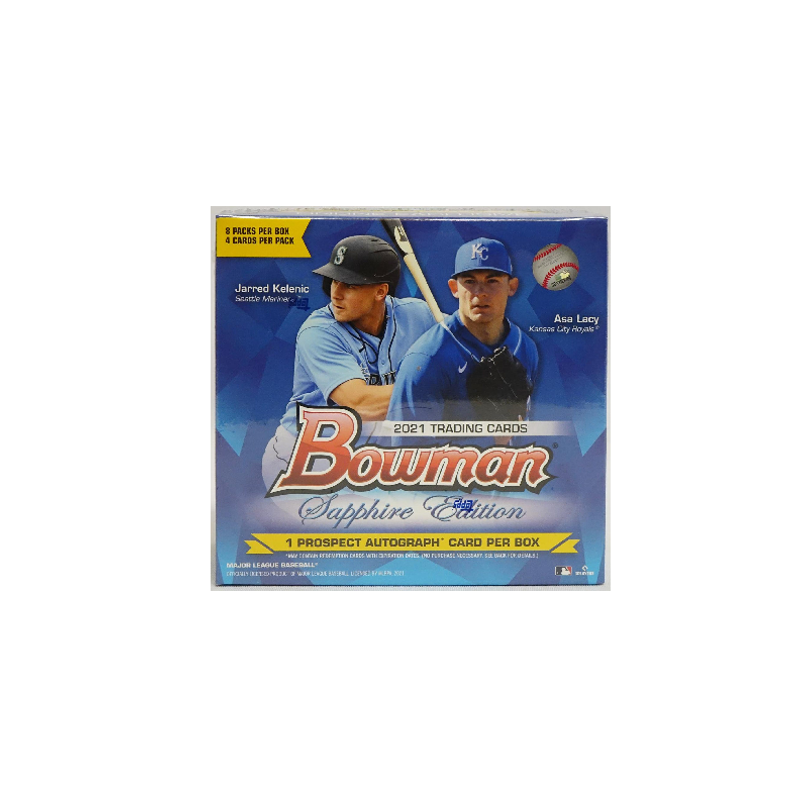 2021 Bowman Sapphire Baseball Hobby Box