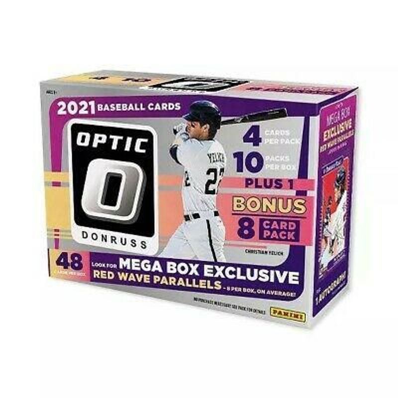 2021 Baseball Donruss Optic Baseball Mega Box
