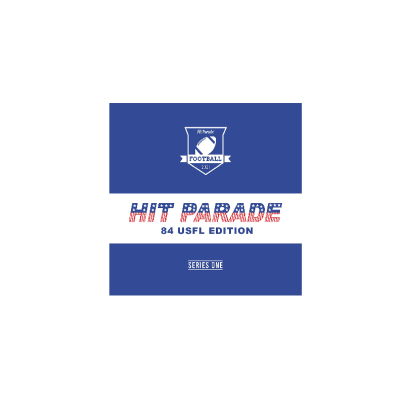 2021 Hit Parade 1984 USFL Edition Series 1 Hobby Box