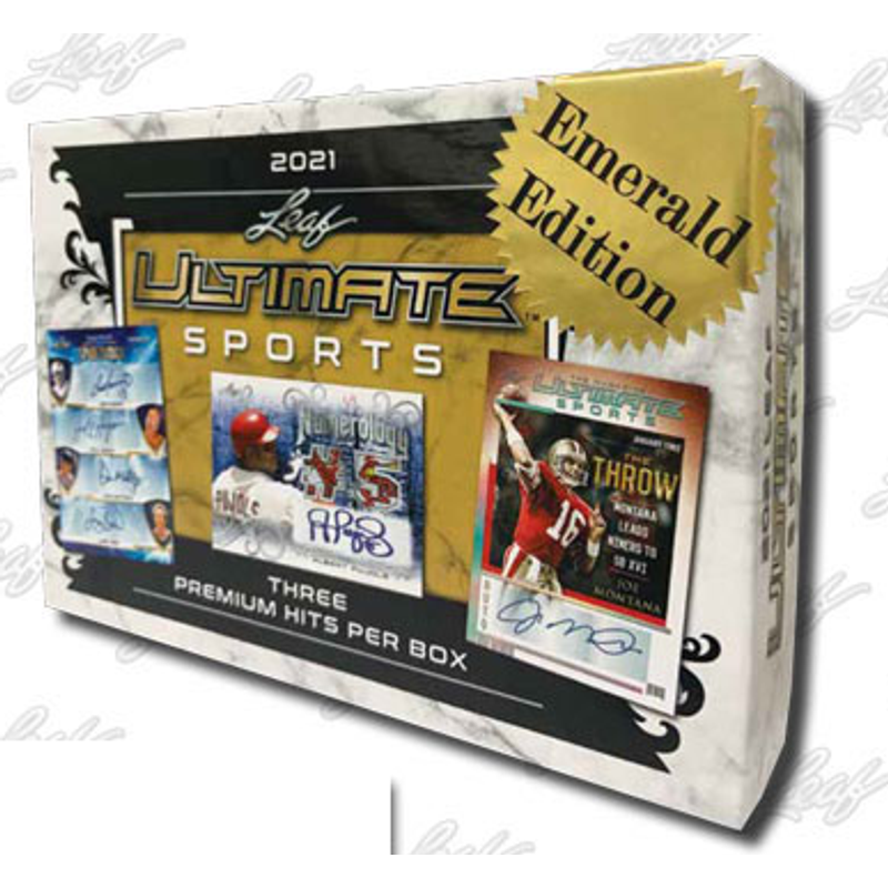 2021 Leaf Ultimate Sports Emerald Edition Box