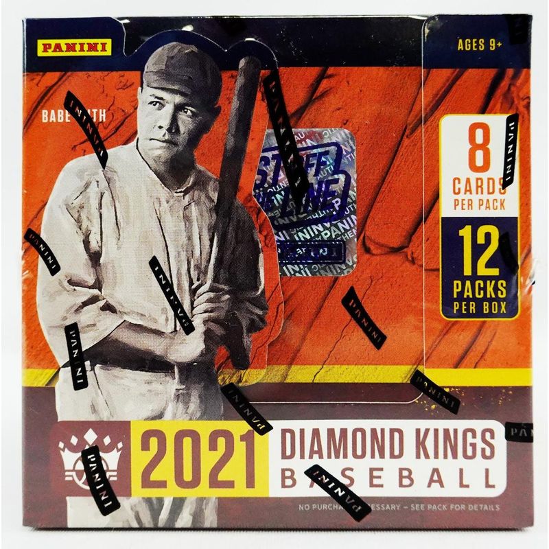 2021 Panini Diamond Kings Baseball Hobby Box (1st Off the Line)