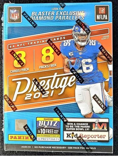 Verified 2021 Panini Prestige Football Blaster Box by Panini Cards