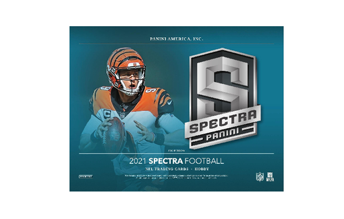 Verified 2021 Panini Spectra Football Hobby 1Box DACW Live 8 Spot