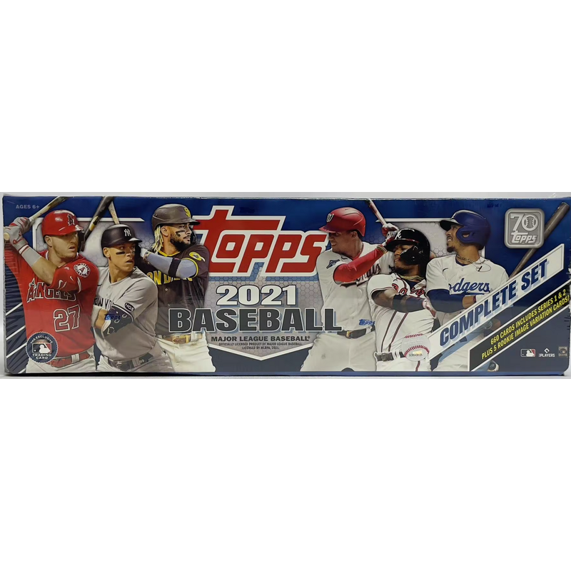 2021 Topps Factory Set Baseball (Blue)
