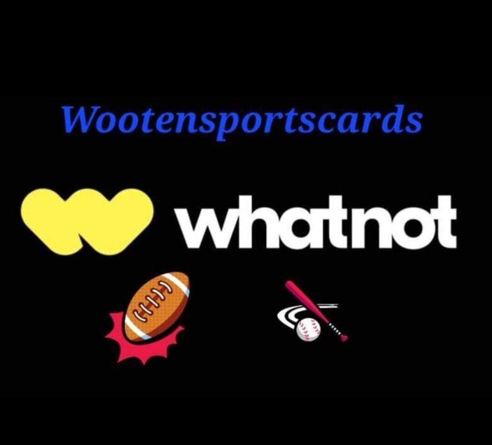 Whatnot LIVE FROM THE CARD SHOW Livestream by wootensportscards football