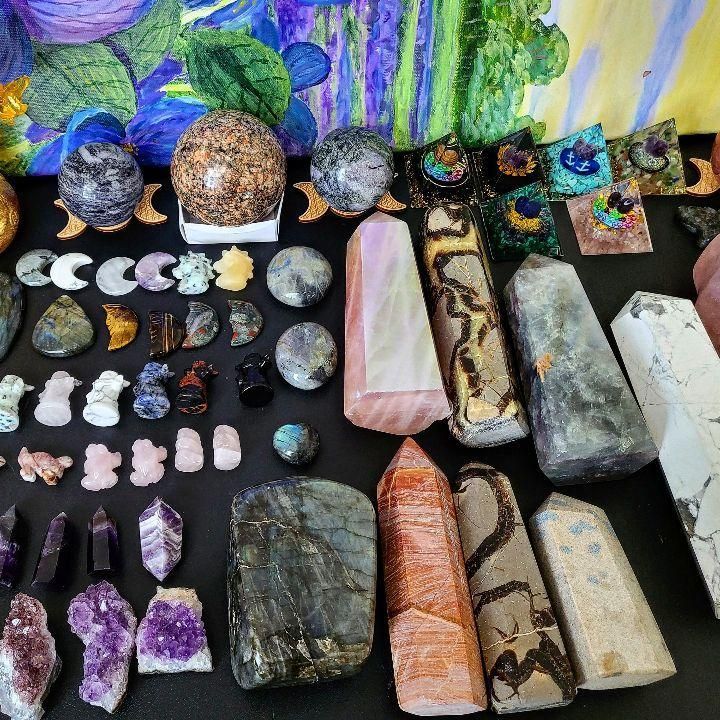 Whatnot Huge Crystal Auction! 🔮 Livestream by thirdeyecrystals 