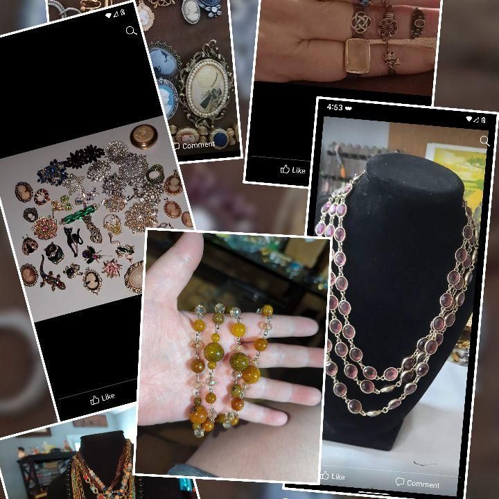 Whatnot vintage to now costume sterling come and have fun with