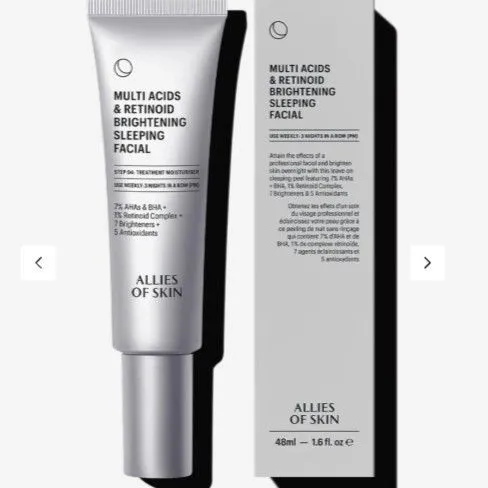 Multi Acids & Retinoid Brightening Sleeping Facial