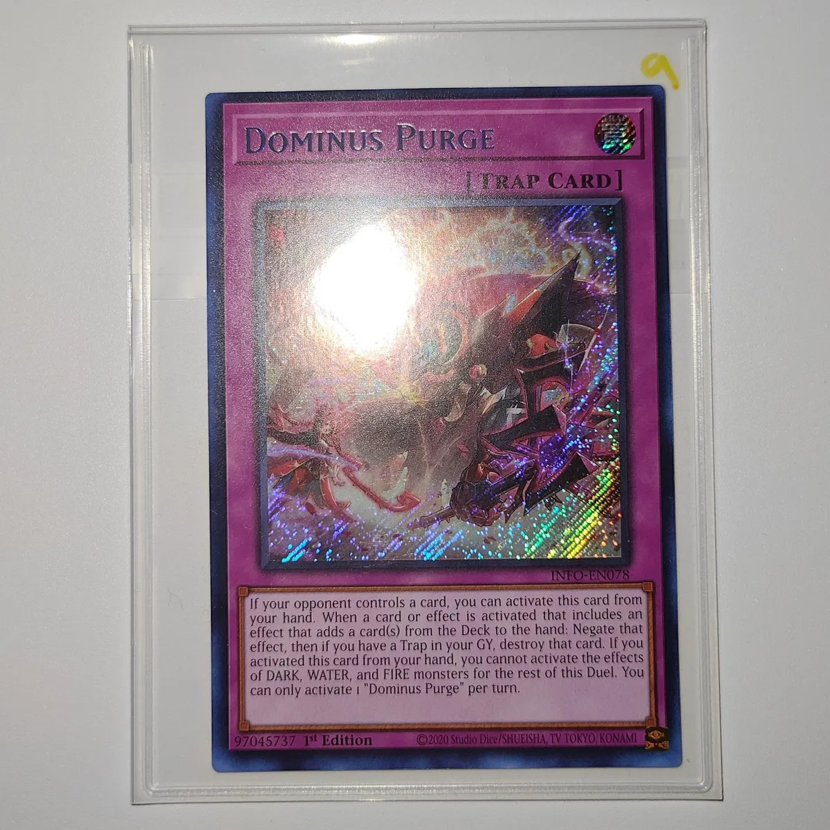 Dominus Purge Secret Rare  Whatnot: Shop, Sell, Connect
