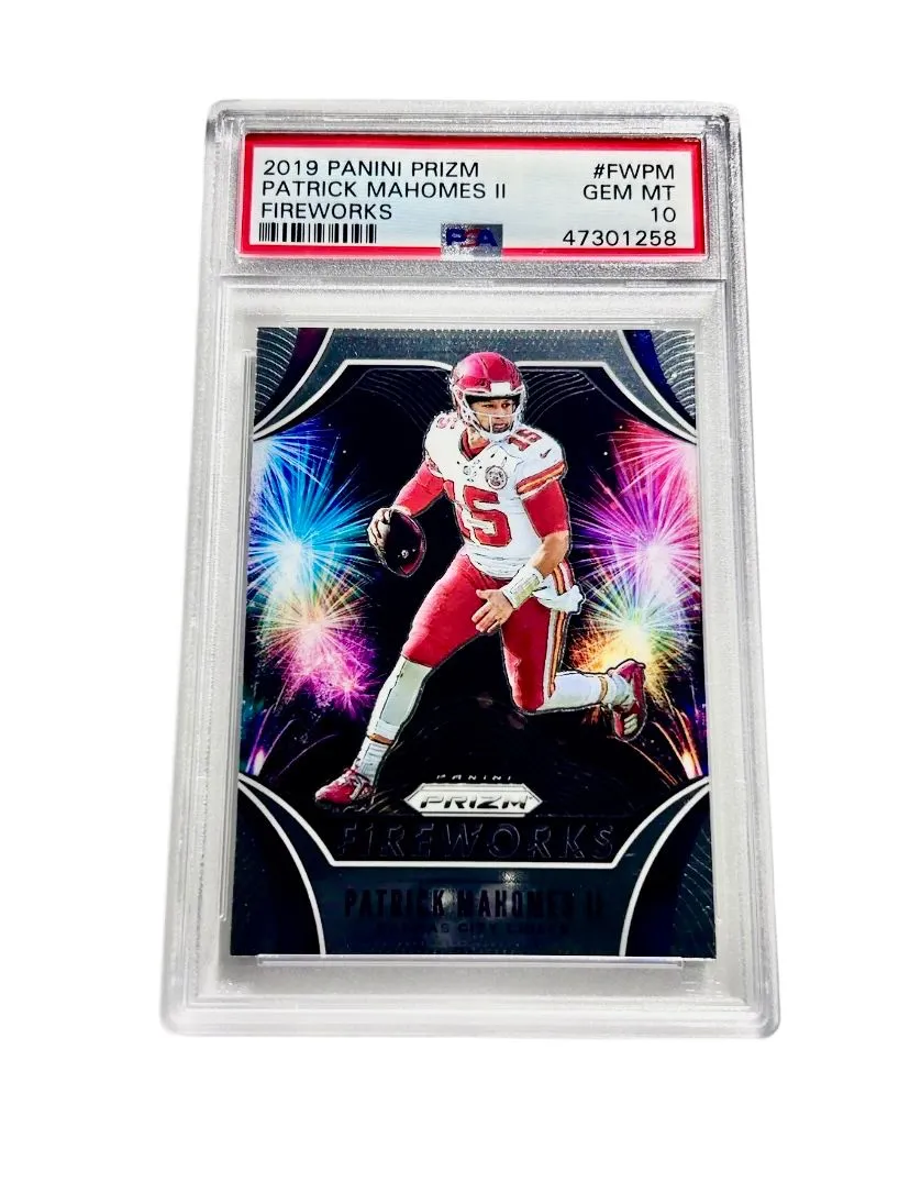 PSA 10 PATRICK MAHOMES II 2019 PANINI PRIZM FIREWORKS #FWPM CHIEFS GRADED  CARD GEM MINT  Whatnot: Shop, Sell, Connect