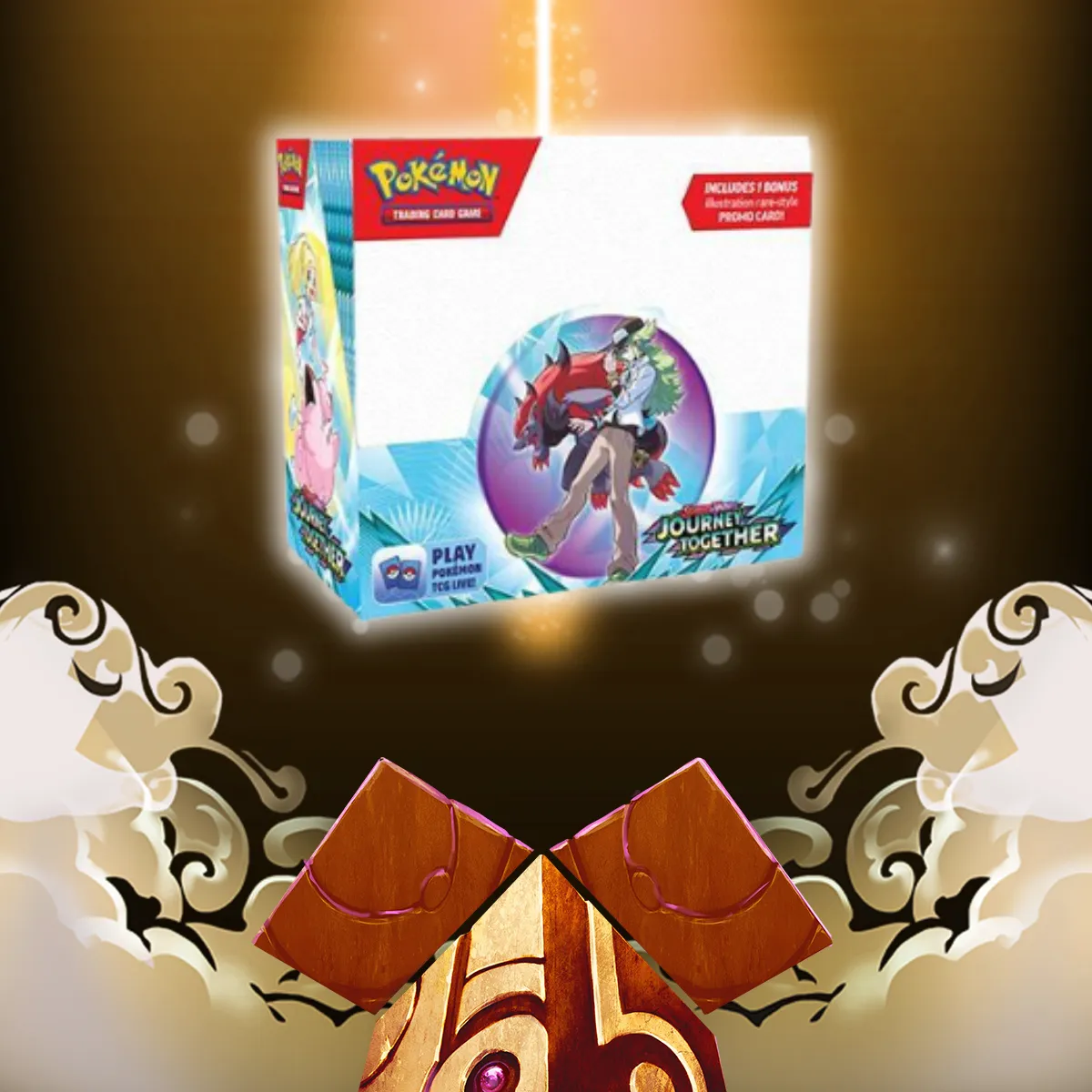 journey together enhanced booster box vs regular Pokémon - Journey Together Enhanced 6 Booster Box Case main image 0