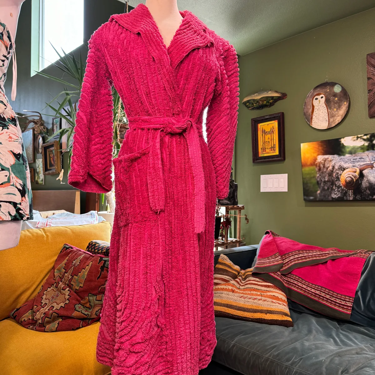 Nightgown Zipper House Dress JEFFRICO House Dresses For Women With - Main Image