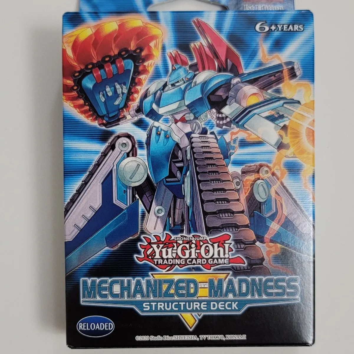 yugioh machina mayhem structure deck Yu-Gi-Oh! Structure Deck: Mechanized Madness – BoomLoot main image 0