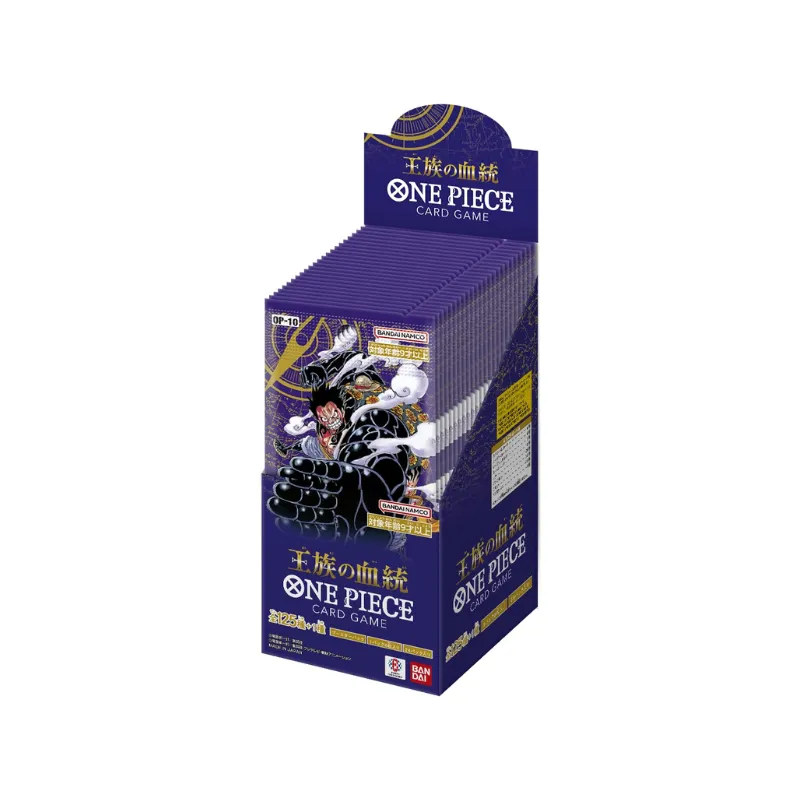 op10 japanese booster box One Piece Card Game Japanese: [OP-10] Royal Blood – 1Collectibles 24 booster packs per display. One Piece Original Korean Sealed