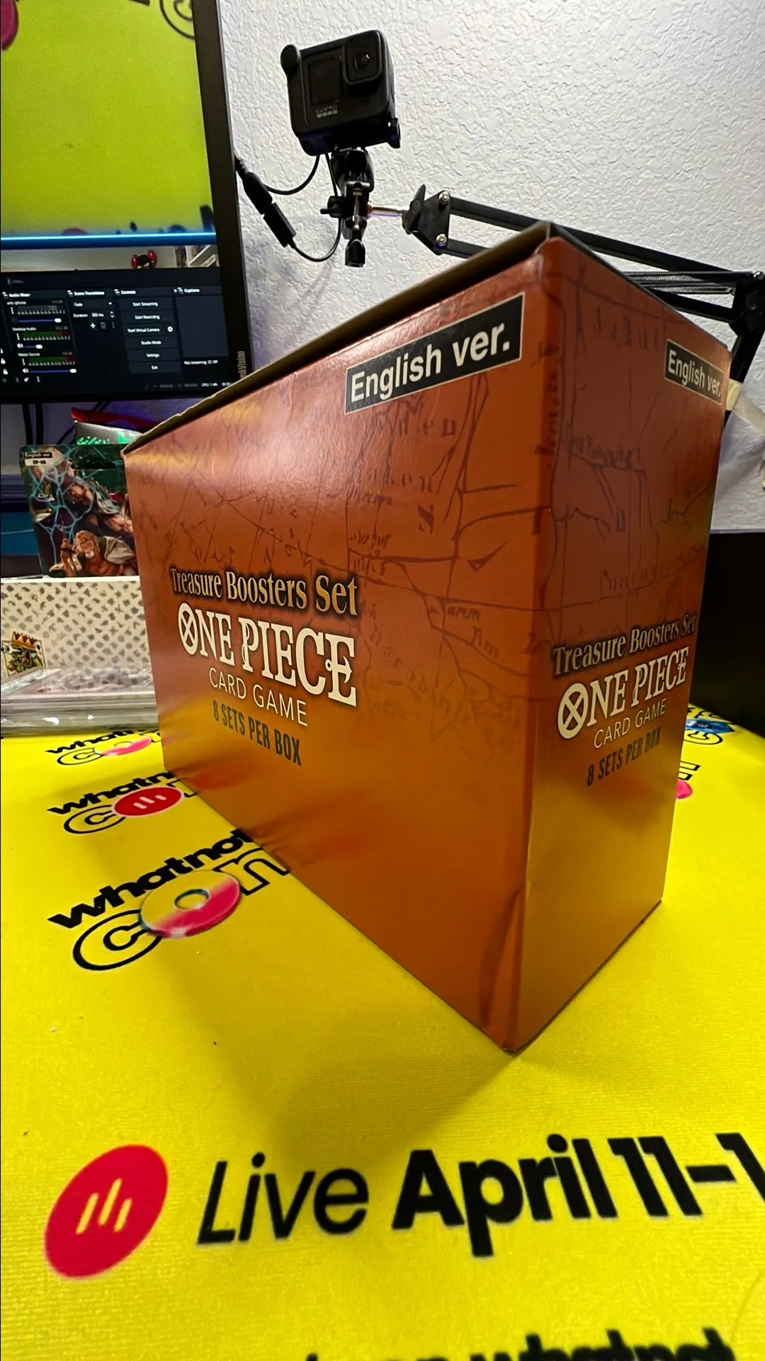 one piece booster box 1 One Piece OP01 Romance Dawn Booster Box main image 1