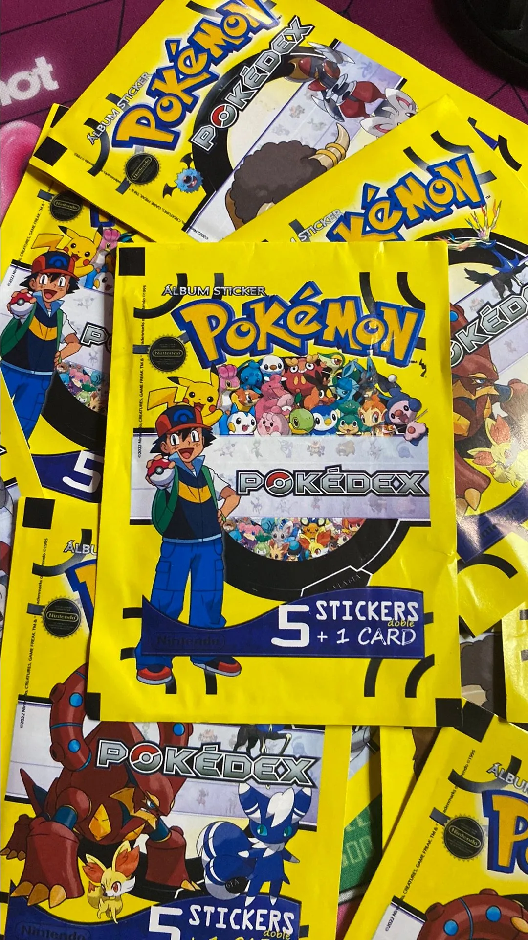 YELLOW BOX POKEDEX Vol. II (Pack)  Whatnot: Shop, Sell, Connect