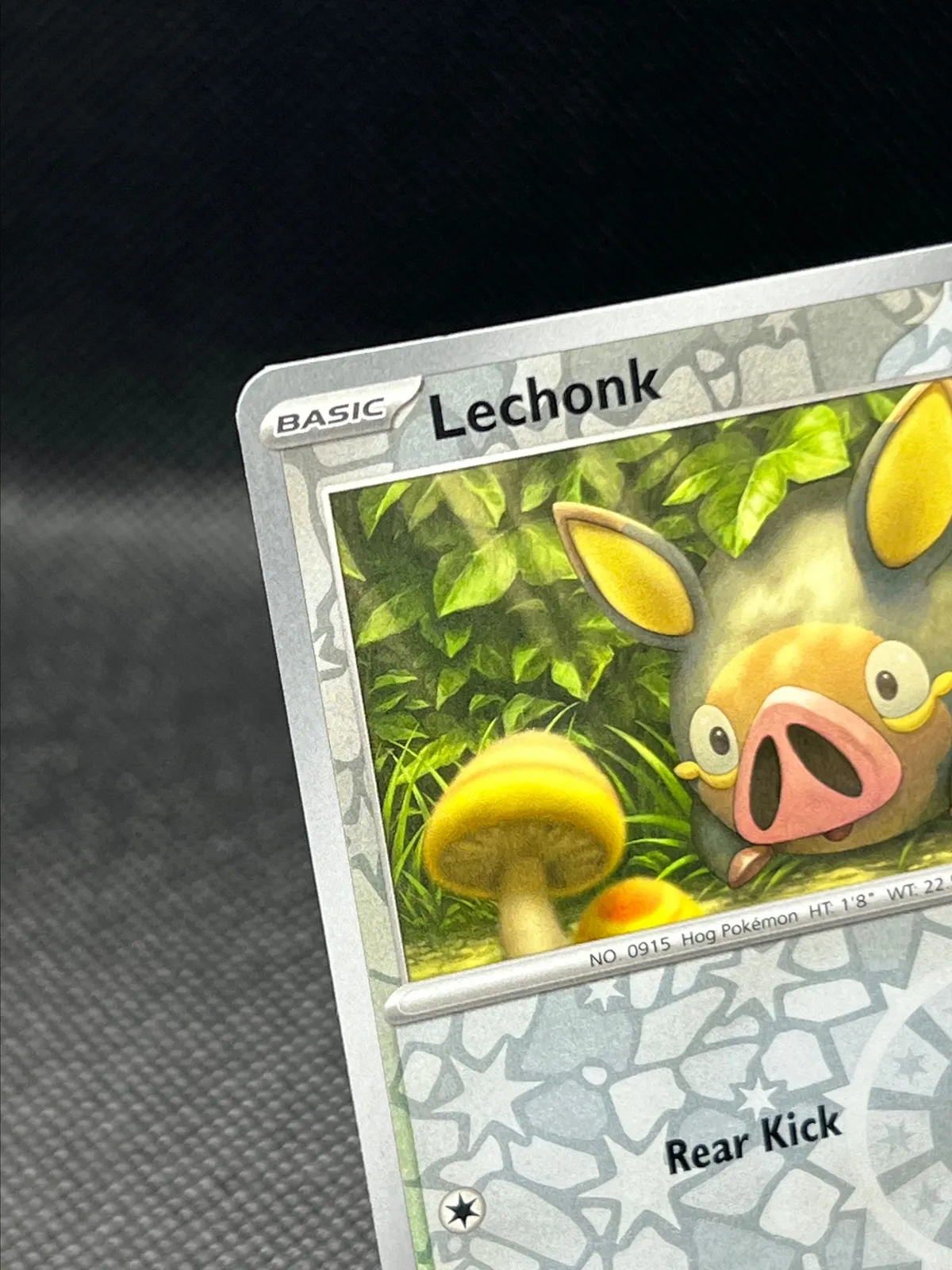 shiny lechonk pokemon card 209/197 Lechonk