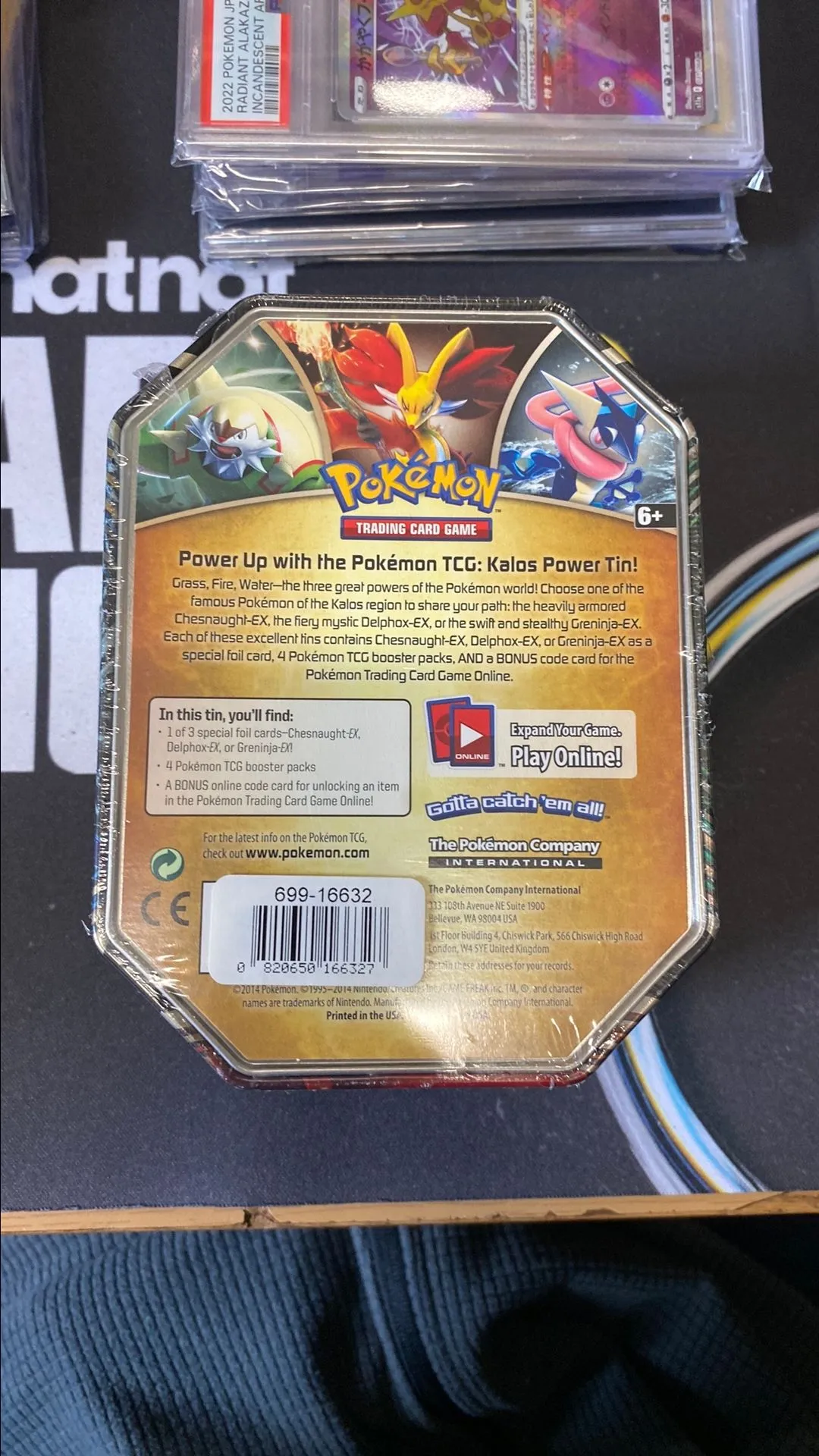 Chesnaught EX Tin 2014 - Sealed* - See Pictures!  Whatnot: Shop, Sell,  Connect