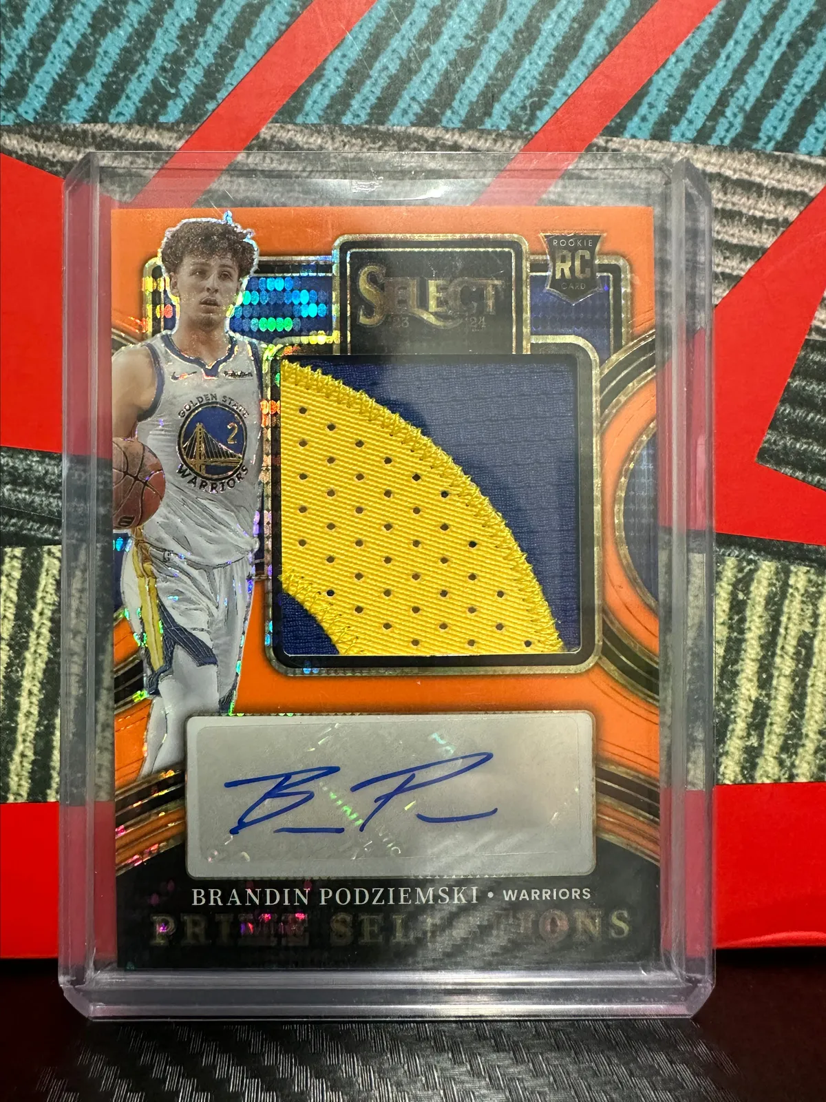 99枚限定 Brandin Podziemski RPA RC 尖り Auto NBA