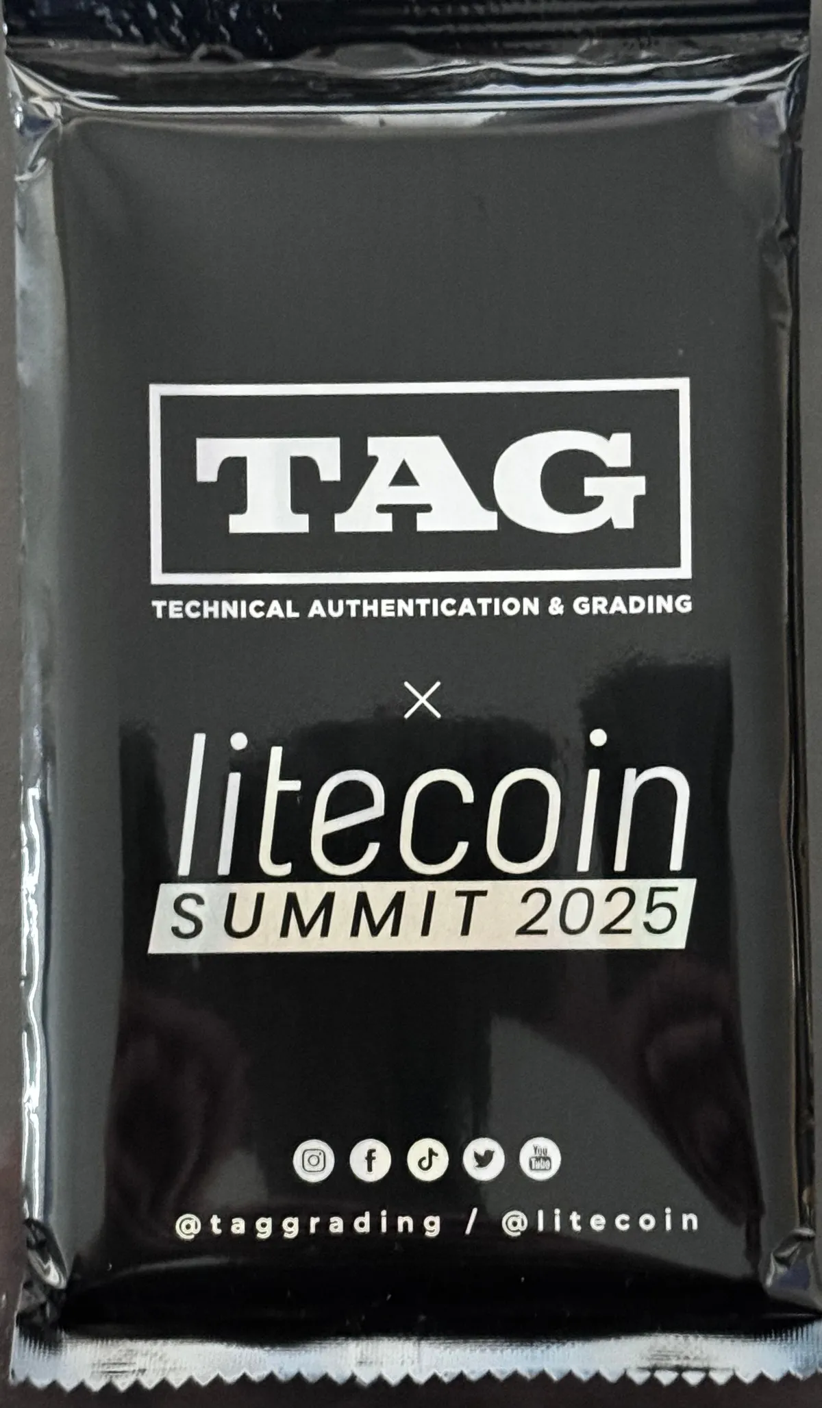 TAG - Litecoin Summit 2025 Sealed Card · Whatnot: Shop, Sell, Connect