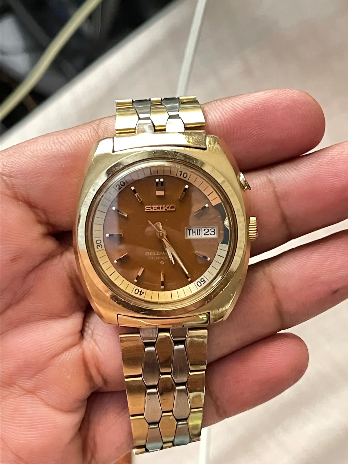 Seiko bellmatic brown dial · Whatnot: Shop, Sell, Connect