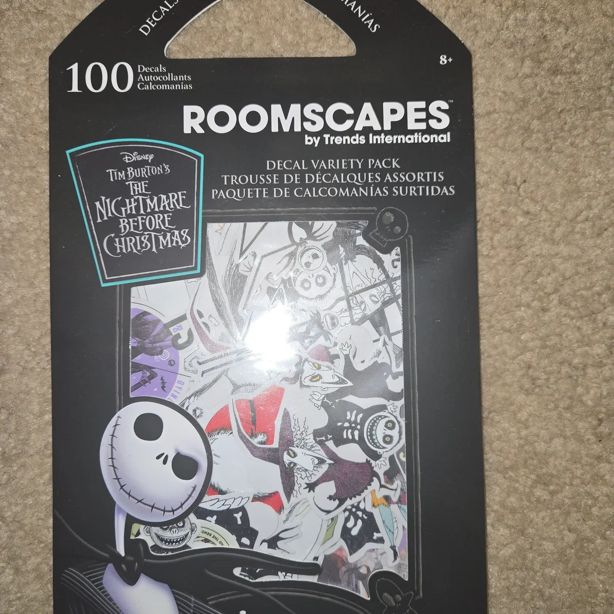 Christmas Wall Stickers Nightmare Before Christmas: Gadget Decals - UK  Nightmare Before Christmas Christmas Decor, image size:1200x1200