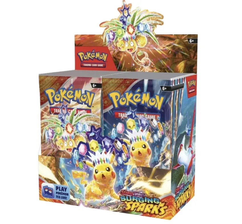 Surging Sparks Energy Break (36-Packs)  Whatnot: Shop, Sell, Connect