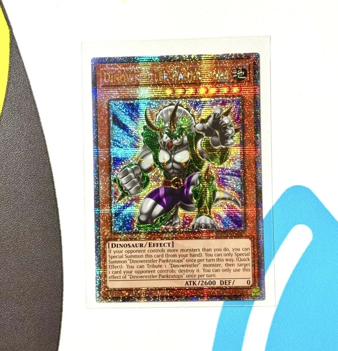 Yugioh Dinowrestler Pankratops (Quarter Century Secret Rare) MP24-EN047   Whatnot: Shop, Sell, Connect