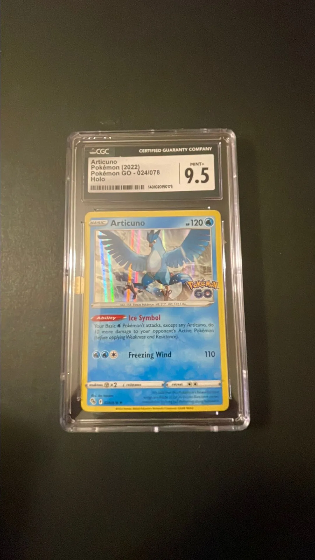 articuno pokemon go card holo - 144/165 151 - Reverse Foil Placeholder Image Provided 1x Articuno 024/078 HOLO RARE