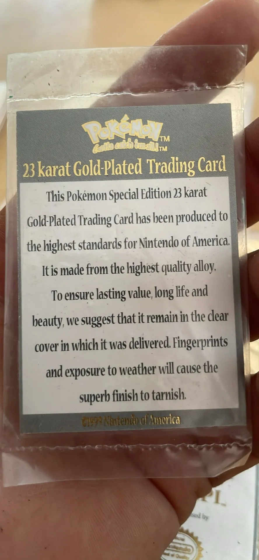 Pokmon 23 karat gold plated cards from 1999 set of 6  Whatnot: Shop,  Sell, Connect