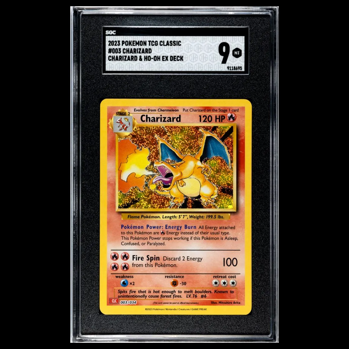 2023 Pokmon Classic Collection Charizard Holo- SGC 9  Whatnot: Shop,  Sell, Connect