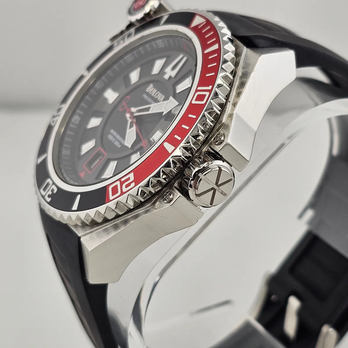 🦖Bulova Catamount Precisionist Black Dial 48mm Men's 300m Diver