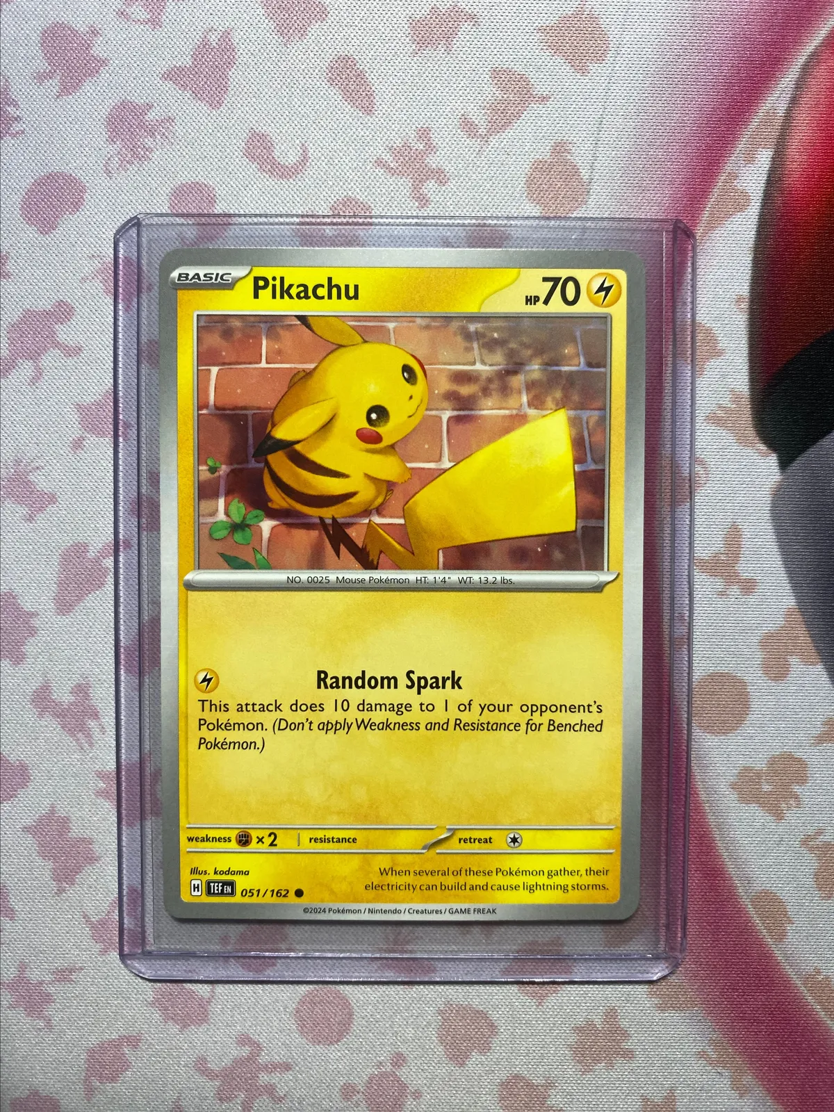 pikachu pokemon card 2010 HP】Shopping Pikachu 079/L-P | Pokemon Center Promo 2010 main image 1