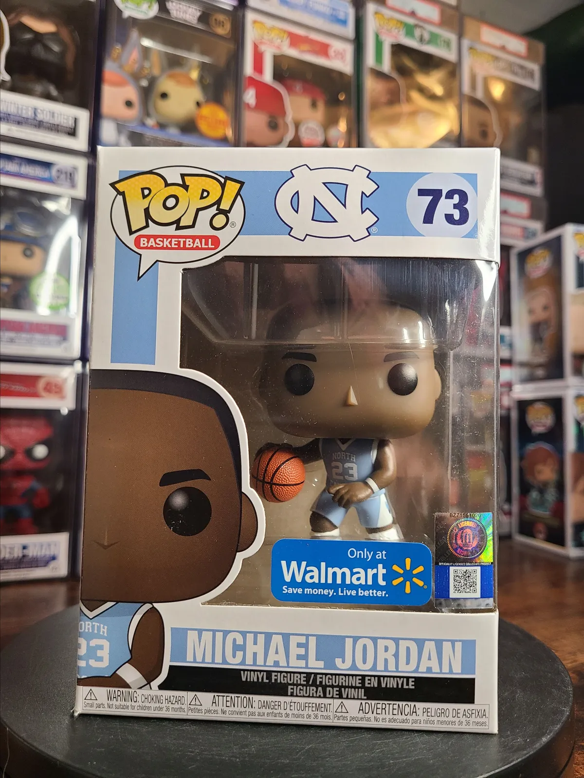 michael jordan north carolina pop