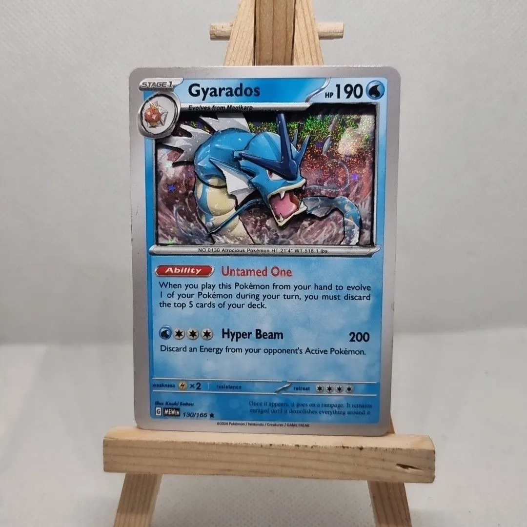 pokemon 3d art card gyarados 151 crd 0249  Whatnot: Shop, Sell, Connect