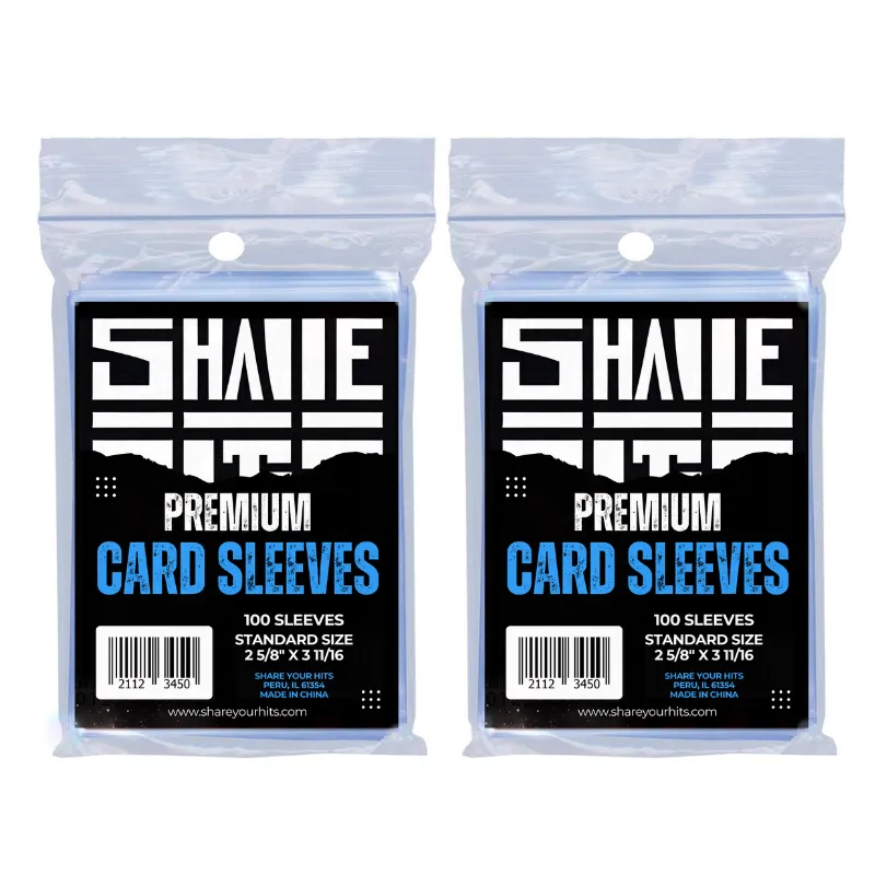 SYH Premium Ultra Clear Standard Card Sleeves Sports + Trading Cards 2  Packs of 100  Whatnot: Shop, Sell, Connect