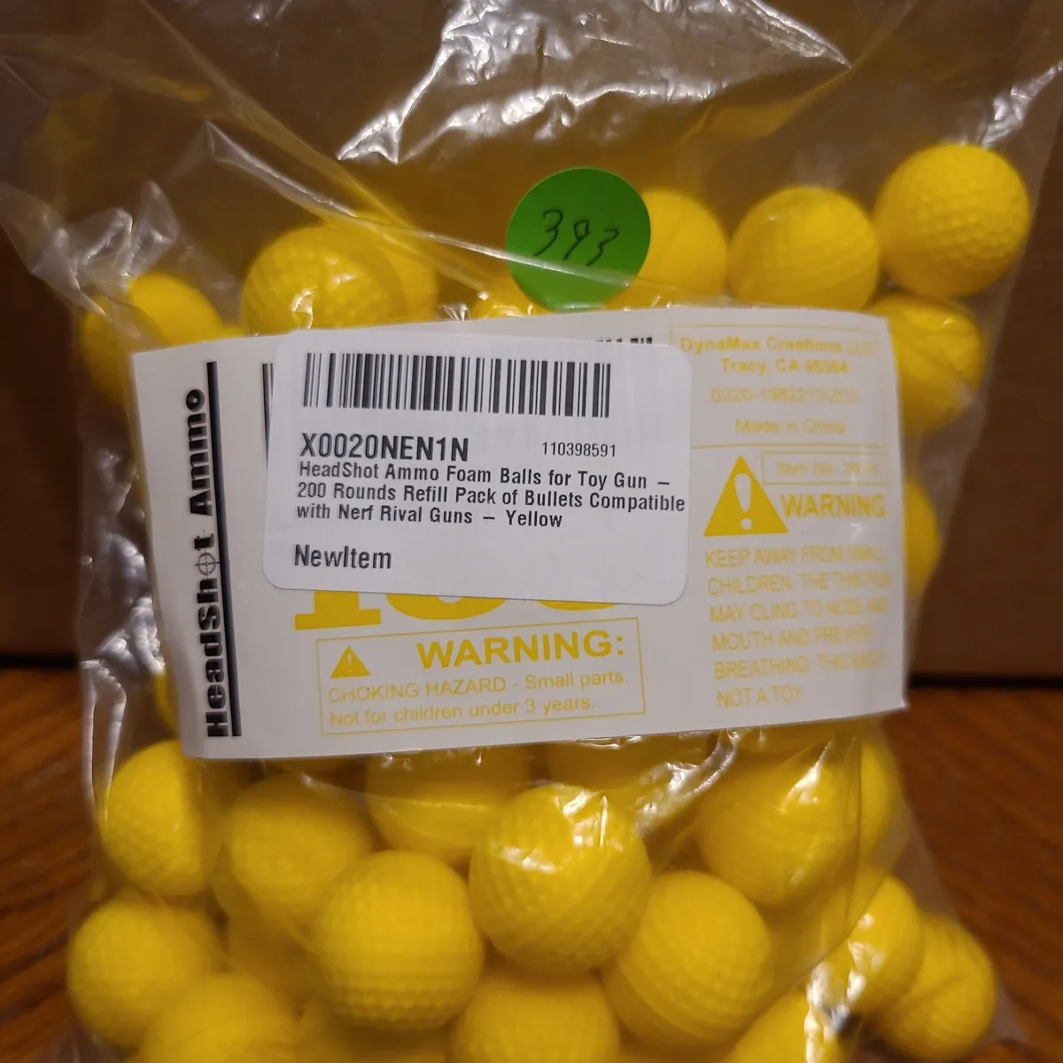 210 Round Refill Pack For Toy Gun, Yellow Bulk Foam Bullet Replacement Balls For Nerf Rival Balls Ammo Compatible With Nerf Rival Gun, Upgraded Foam Bullets Balls Refill Pack For Toy Gun