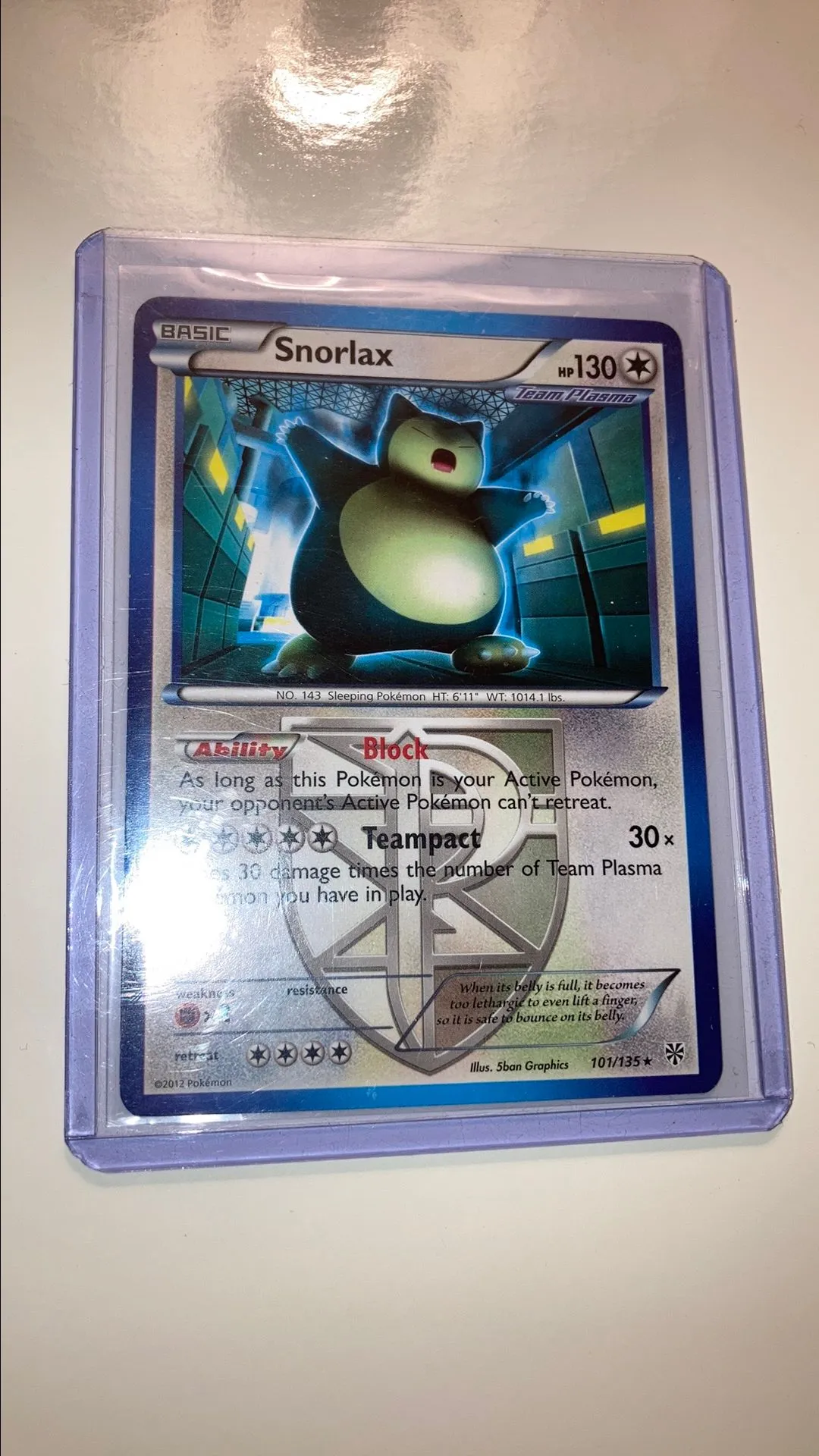 Snorlax (Team Plasma) Pokmon Plasma Storm Rare Card  Whatnot: Shop, Sell,  Connect