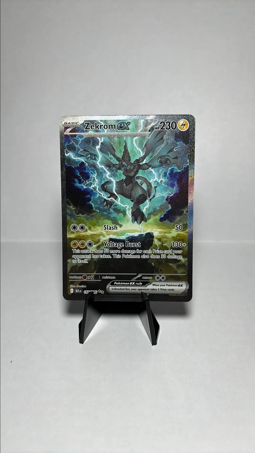 Zekrom ex 230 HP Pokmon Card Black & White Base Set #166/086  Whatnot:  Shop, Sell, Connect