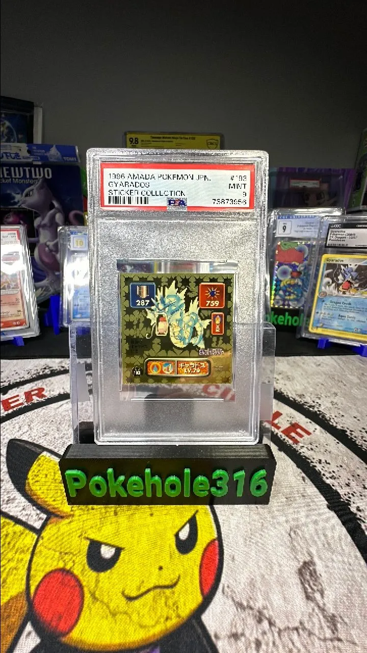 Gyarados 1996 Amada Pokemon Japanese Super Dx Stickers Seaking Super Dx  Stickers PSA Mint 9  Whatnot: Shop, Sell, Connect