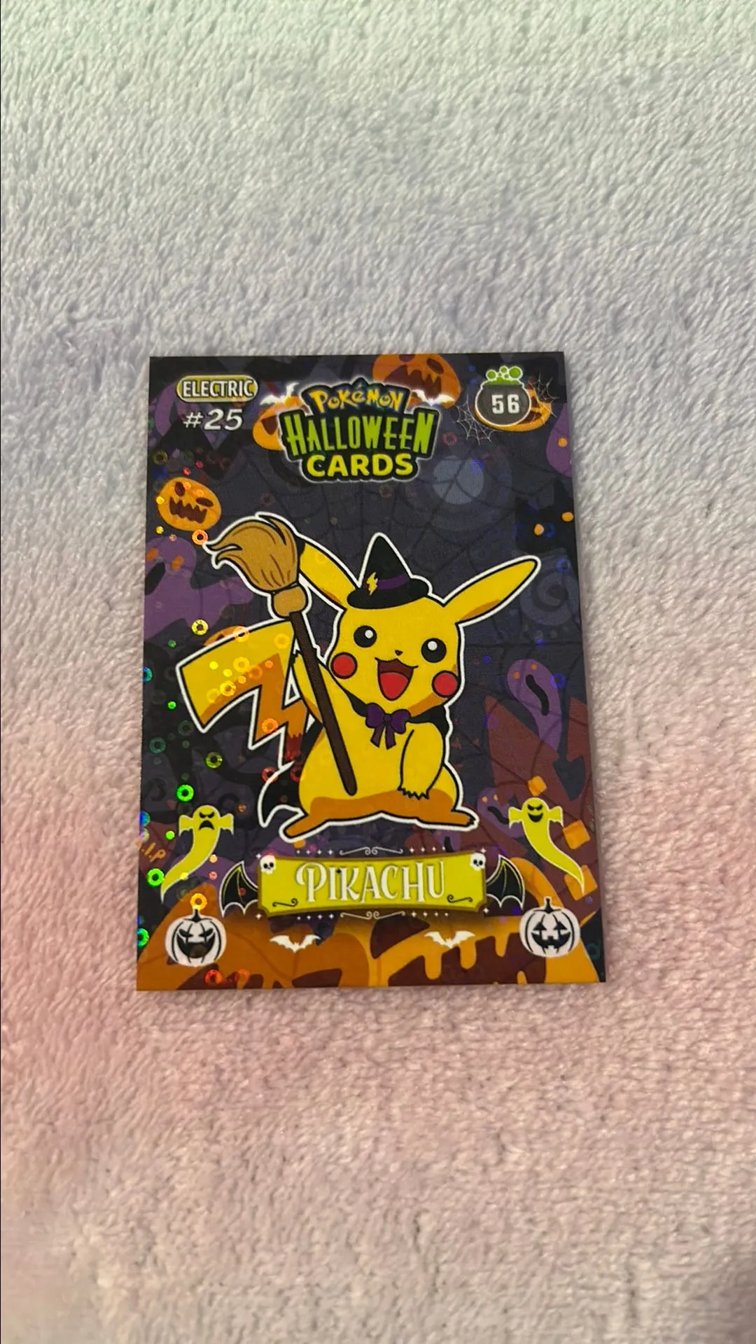 Pikachu #25 (56) Pokemon Halloween Cards Collection Non TCG  Whatnot:  Shop, Sell, Connect