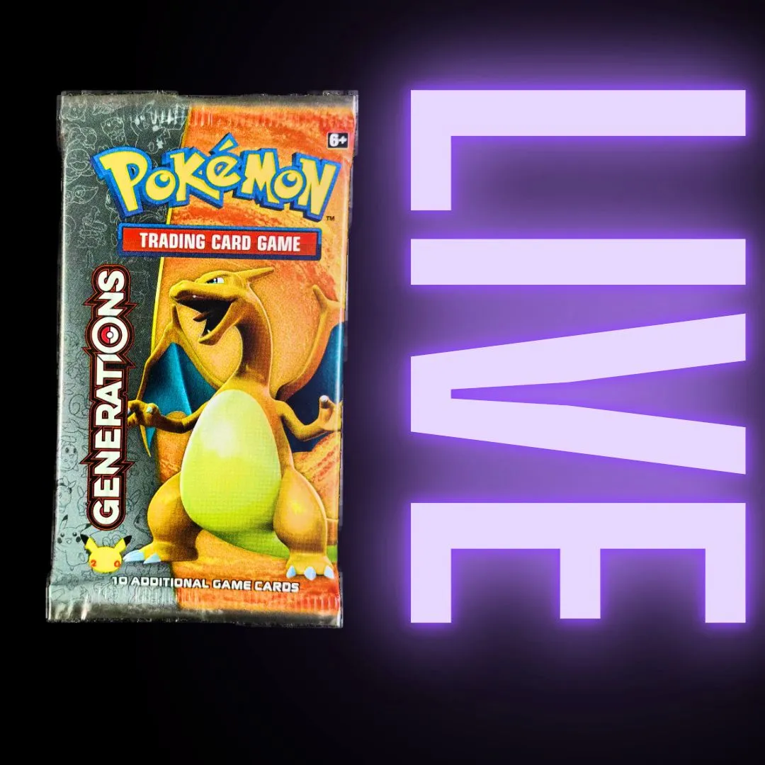 XY Generations Booster Pack  Whatnot: Shop, Sell, Connect