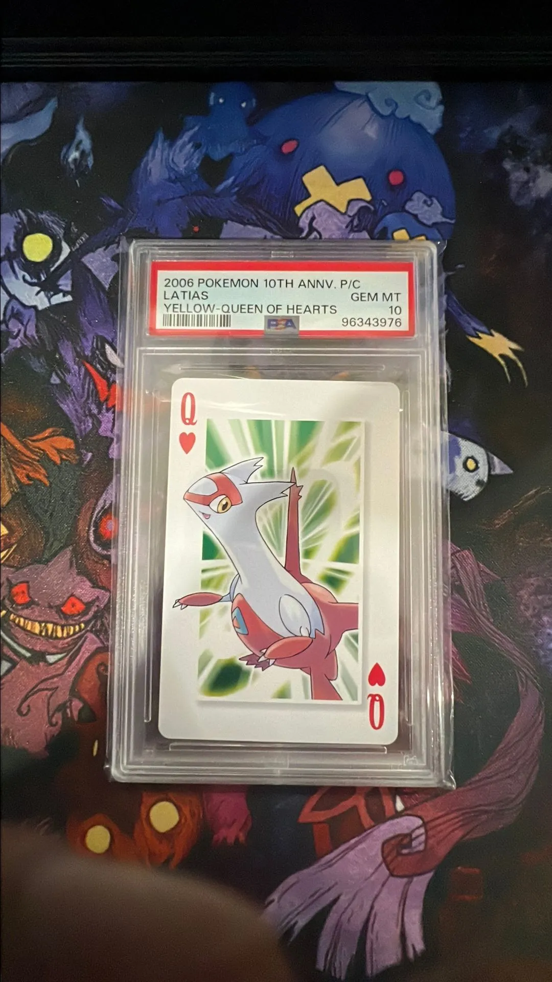 2006 Pokemon Center 10Th Anniversary Playing Cards Yellow Deck Latias  Yellow-Queen Of Hearts PSA GEM  Whatnot: Shop, Sell, Connect
