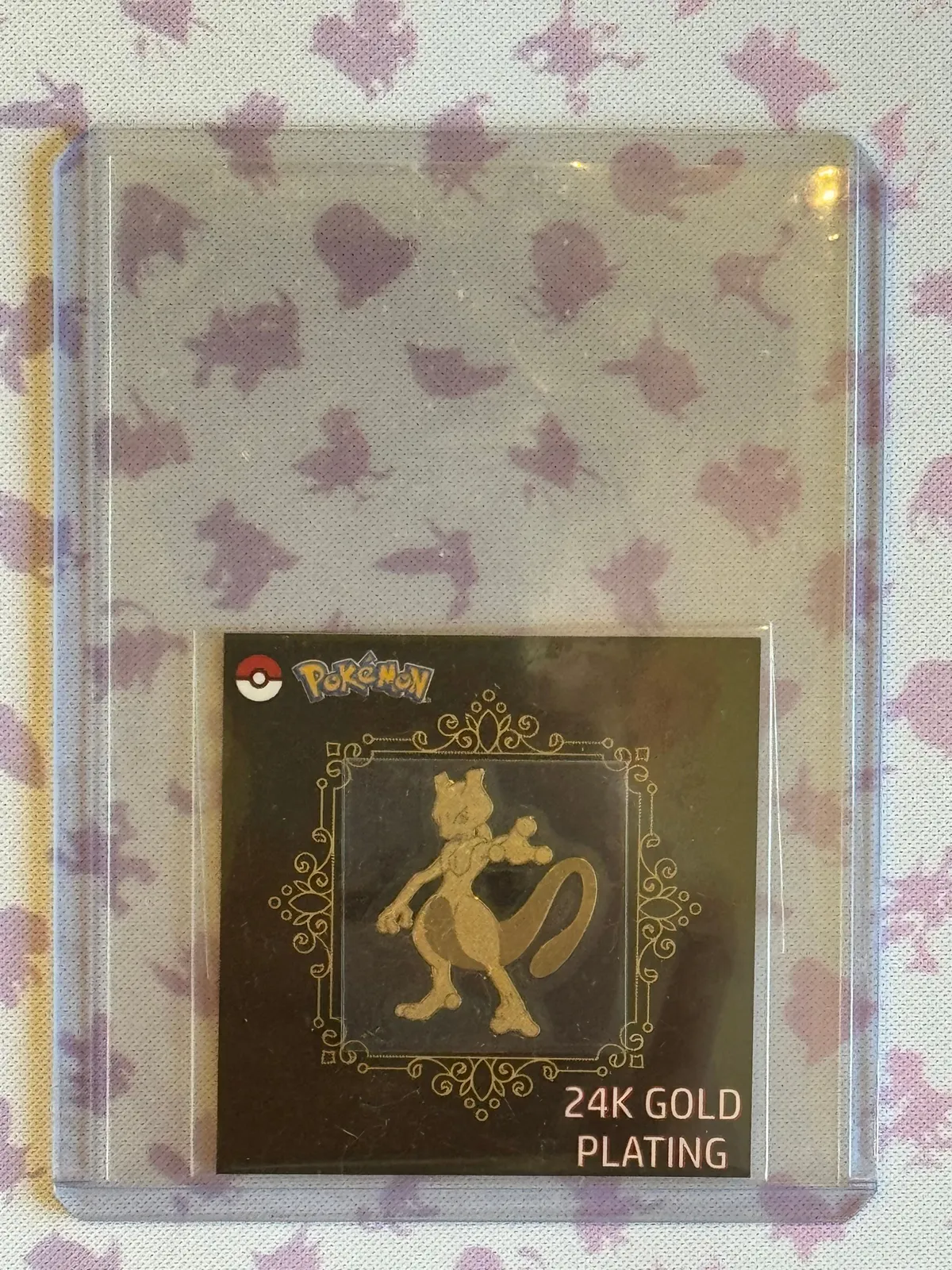 24k gold plated pokemon card Pokemon 23K Gold-Plated Trading Card Limited Edition main image 0